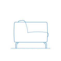 Furniture Armchairs Comolino Armchair Outline Svg Vector, Free Vectors File